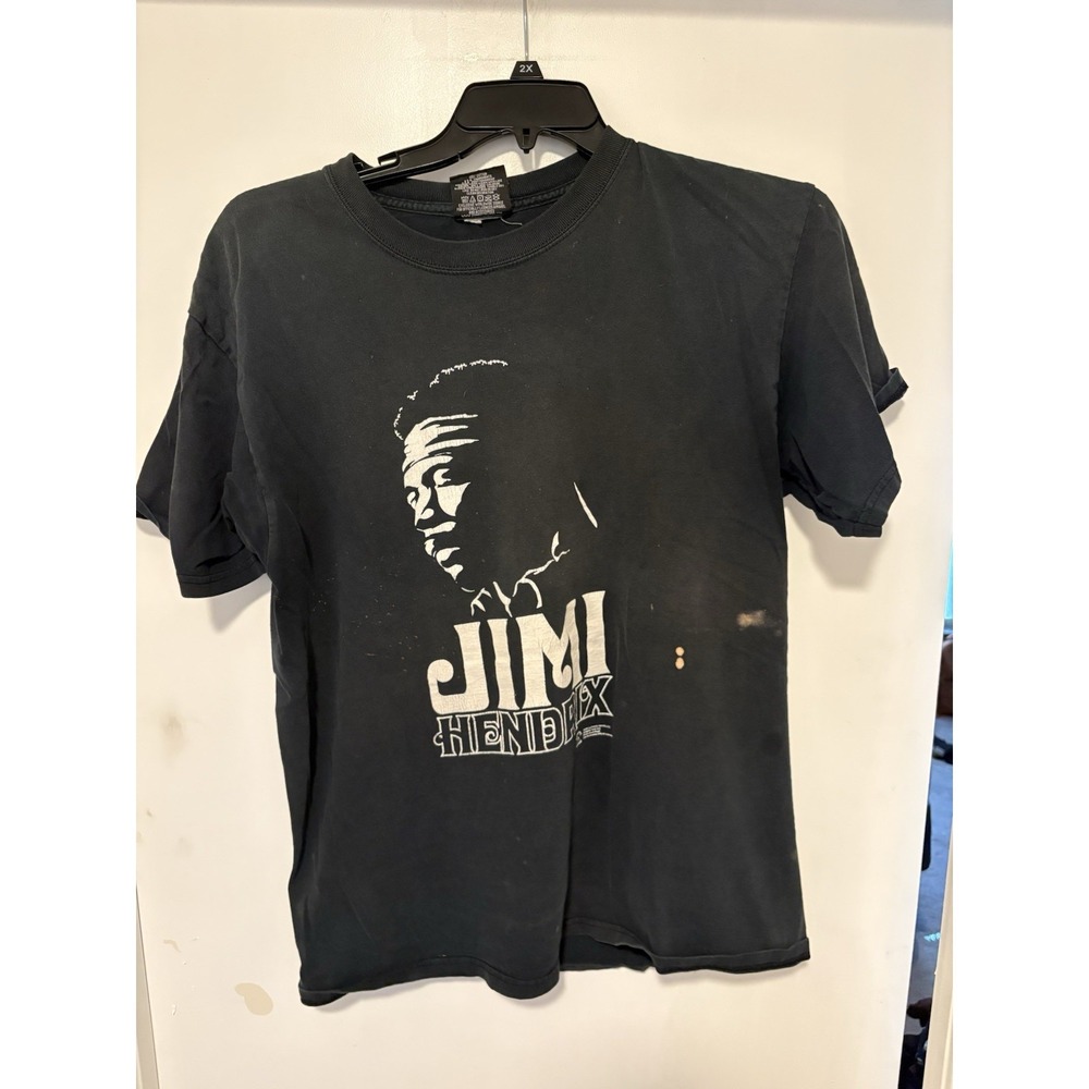 Jimi Hendrix T-Shirt Vintage 2004 Size L Black